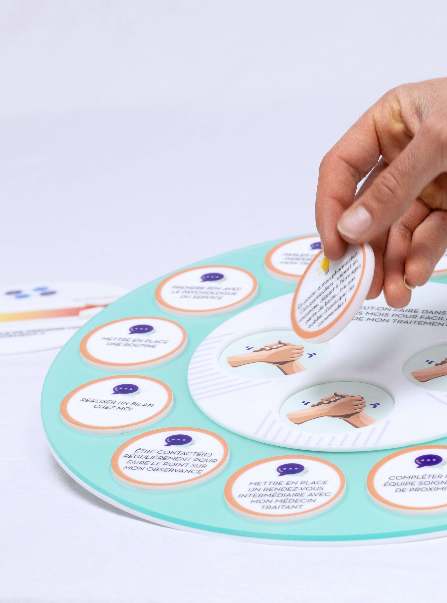Design outils éducation thérapeutique hôpital